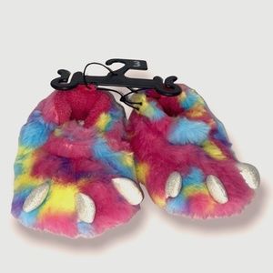 Wonder Nation Girls Paw Slippers SIZE 3 BNWT